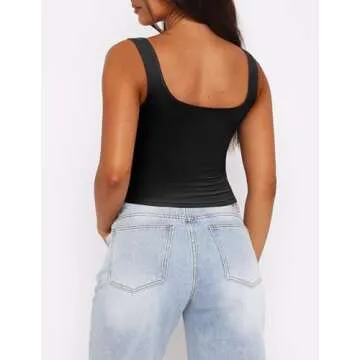 Zeagoo Women's Cropped Tank Top for Summer 2025