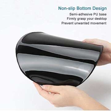 Ergonomic Mouse Pad with Wrist Support - Comfort & Style