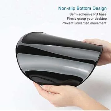 Ergonomic Mouse Pad with Wrist Support - Comfort & Style