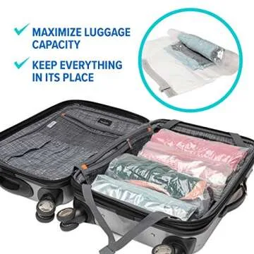JFB Home Vacuum Compression Travel Bags - Save Space.