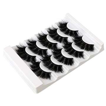 Luxury Faux Mink Eyelashes for Stunning, Dramatic Looks
