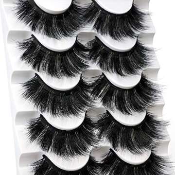 Luxury Faux Mink Eyelashes for Stunning, Dramatic Looks