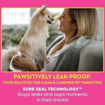 OUT! Disposable Dog Diapers for Female Dogs, Comfort & Protection