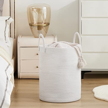 Eco-Friendly Tall Laundry Hamper by YOUDENOVA - 58L Space Saver