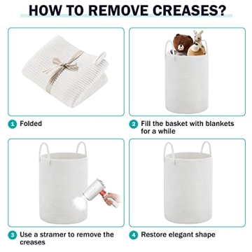 Eco-Friendly Tall Laundry Hamper by YOUDENOVA - 58L Space Saver