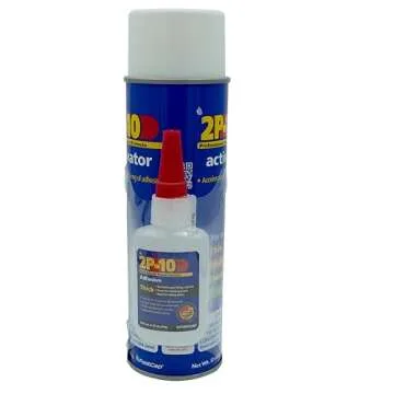 FastCap 2P-10 Super Glue Adhesive 2.25 oz Thick + 12 oz Activator Combo Pack