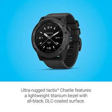Garmin Tactix Charlie Smartwatch with Tactical Features
