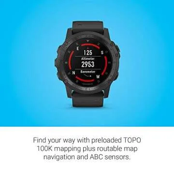 Garmin Tactix Charlie Smartwatch with Tactical Features