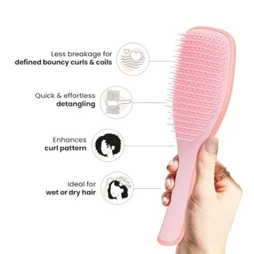 Tangle Teezer Ultimate Detangler Brush for Curly Hair Styles