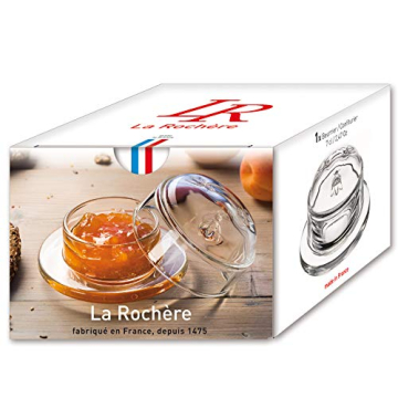 La Rochere Bee Butter Dish - Charming French Glass Keeper