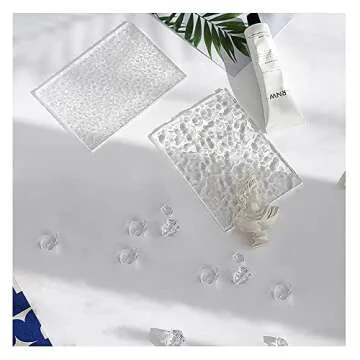 Gisela D Photography Background Board Photography Reflective Board Transparent Acrylic Reflective Display Boards for Product Table Top Photography Shooting