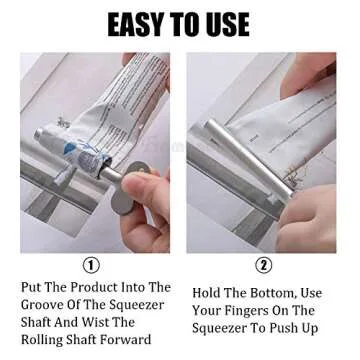 Stainless Steel Tube Squeezer 10 Pack for All Uses