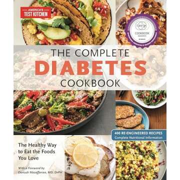 The Complete Diabetes Cookbook: The Healthy Way to Eat the Foods You Love (The Complete ATK Cookbook...