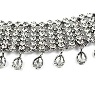 Elegant YERTTER Vintage Rhinestone Necklace for Every Occasion