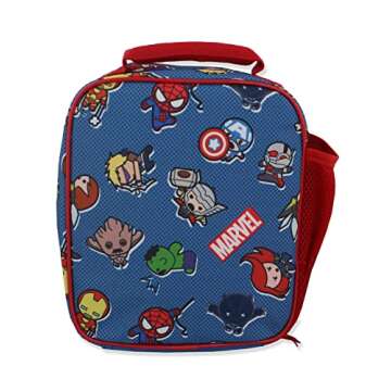Marvel Kawaii Insulated School Lunch Box for Kids
