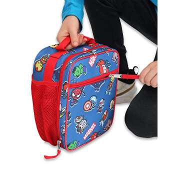 Marvel Kawaii Insulated School Lunch Box for Kids