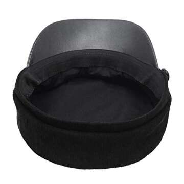 WETOO Women Newsboy Hat Cap for Ladies Visor Beret Hat Black