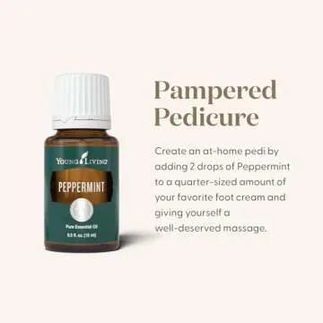 Peppermint Essential Oil by Young Living, 15 Milliliters, Topical and Aromatic