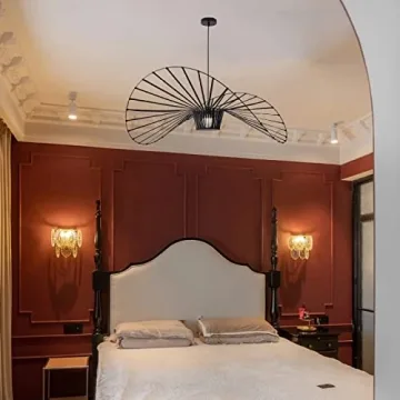 KELUOLY Black Vintage Chandelier for Stylish Spaces