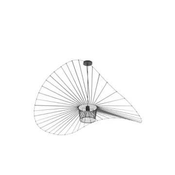 KELUOLY Black Vintage Chandelier for Stylish Spaces