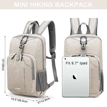 G4Free Mini 10L Hiking Daypack - Lightweight Travel Companion