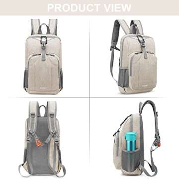 G4Free Mini 10L Hiking Daypack - Lightweight Travel Companion