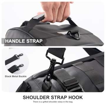 Cwatcun Camera Bag Crossbody, Small Camera Bag Sling for Photographers, Waterproof Shockproof Travel Camera Crossbody Bag for with Tripod Holder for Canon Nikon Sony SLR DSLR Mirrorless Camera