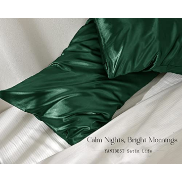 Luxury YANIBEST Satin Pillowcase Set for Ultimate Hair Care