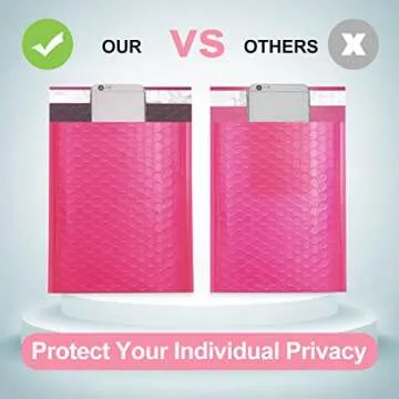 UCGOU Hot Pink Bubble Mailers for Safe Stylish Shipping