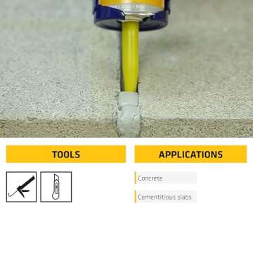 Sikaflex Self Leveling Sealant - Fast Curing & Waterproof