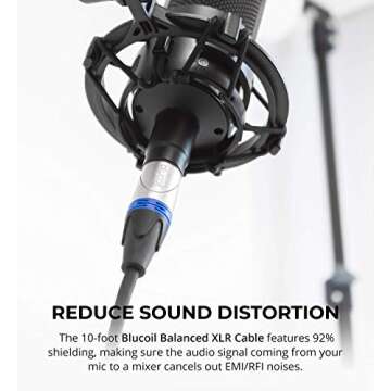 Audio Technica AT2020 Microphone Bundle for Home Studios