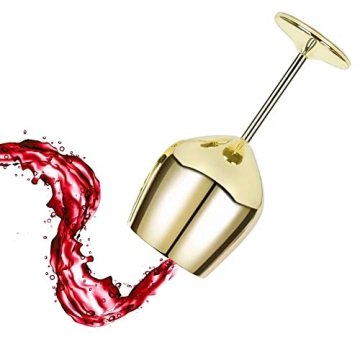 Elegant FOOLS ALIBAI Stainless Steel Wine Glass Set