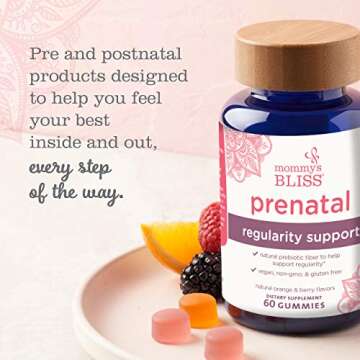 Prenatal Vitamin Gummies for Digestive Health - Mommy's Bliss