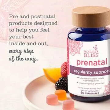 Prenatal Vitamin Gummies for Digestive Health - Mommy's Bliss