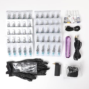 STIGMA Wireless Tattoo Kit Complete with Needles & Ink