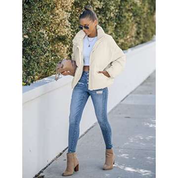 Stylish MEROKEETY Women's Winter Puffer Jacket