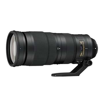 Nikon AF-S FX NIKKOR 200-500mm f/5.6E ED Vibration Reduction Zoom Lens for DSLR Cameras (Renewed)