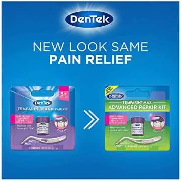 DenTek Temparin One Step Lost Filling Repair 1 Each