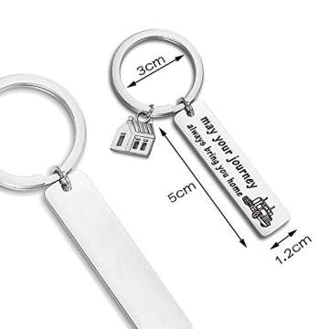 AKTAP Guardian Angel Car Keychain for New Drivers