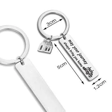 AKTAP Guardian Angel Car Keychain for New Drivers