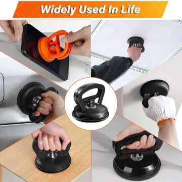Car Dent Puller Kit - 3 Pack Suction Cup Tools
