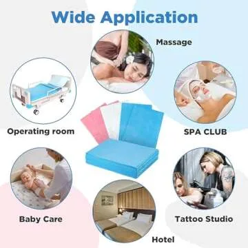 Premium Disposable Massage Table Sheets For Spas & Salons