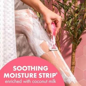 BIC Soleil Escape 4-Blade Disposable Razors for Women