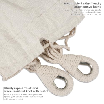 Lazy Daze Double Hammock with Durable Steel Stand