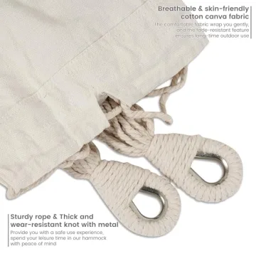 Lazy Daze Double Hammock with Durable Steel Stand