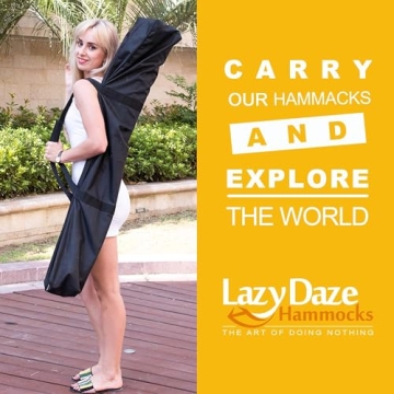 Lazy Daze Double Hammock with Durable Steel Stand