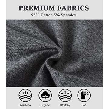 Linzama Teen Girls Period Panties Cotton Underwear Fashion Mixed Colour S