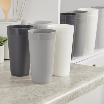 US Acrylic 32oz Durable Stackable Tumblers Set of 12