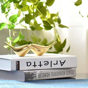 Home Decor Metal Bird Decorations and Sculptures (2)