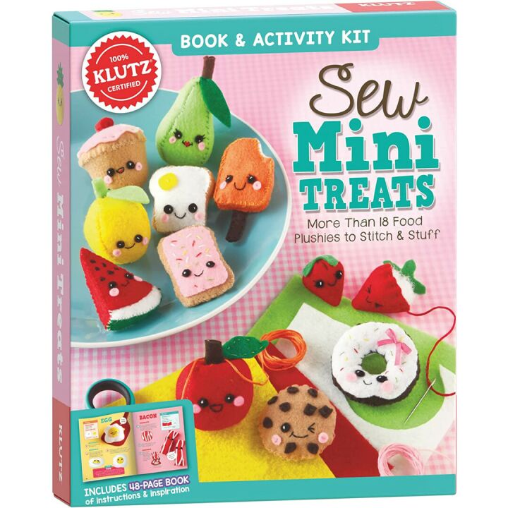 Klutz Sew Mini Treats Craft Kit for Kids Crafting Fun
